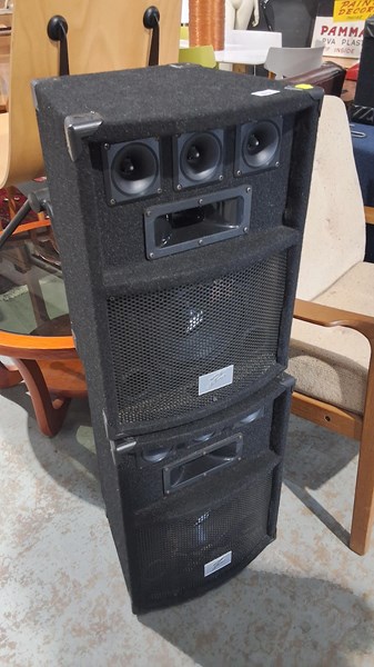 Lot 412 - P.A SPEAKERS