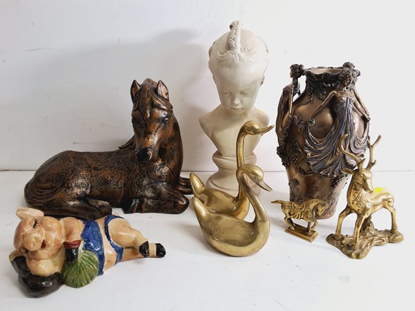 Lot 1240 - ORNAMENTS AND BRASSWARE