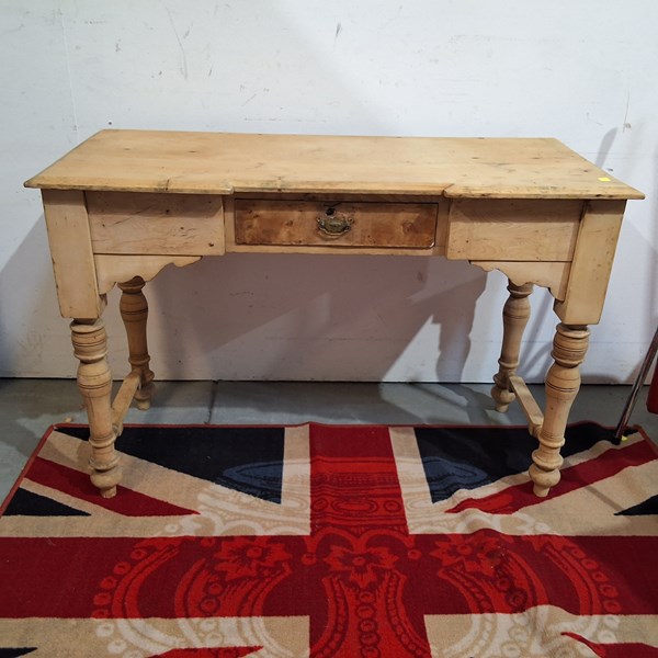 Lot 340 - HUON PINE HALL TABLE