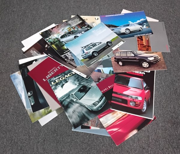 Lot 1443 - CAR SALES BROCHURES