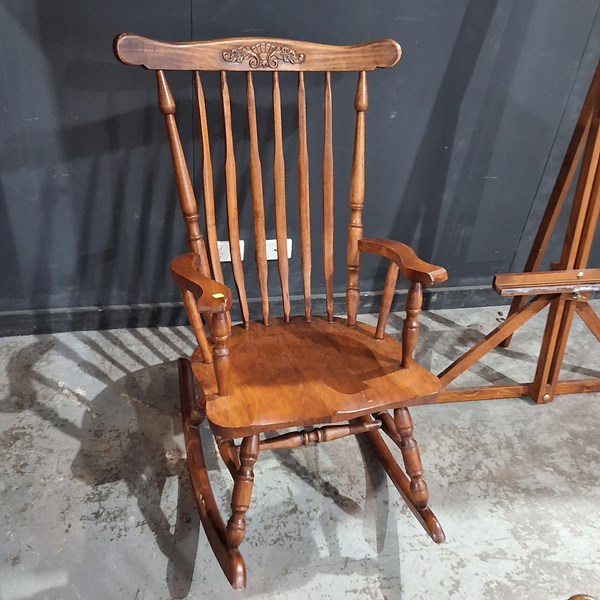 Lot 235 - ROCKING CHAIR