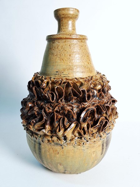 Lot 1479 - STUDIO POTTERY LAMP BASE