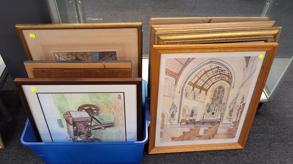 Lot 1253 - ASSORTED ARTWORKS