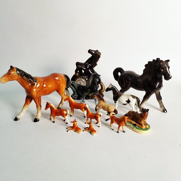 Lot 1409 - HORSE ORNAMENTS