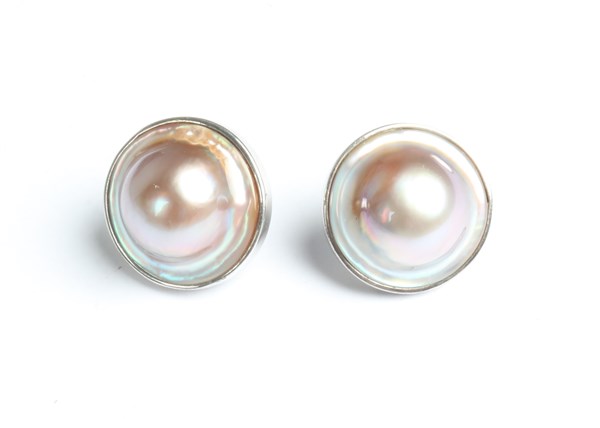 Lot 1069 - PEARL EARRINGS