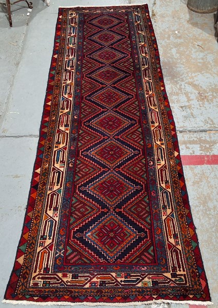 Lot 161 - PERSIAN HALL RUNNER