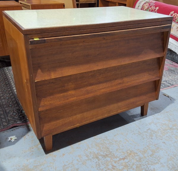 Lot 215 - SLIDE TOP DESK
