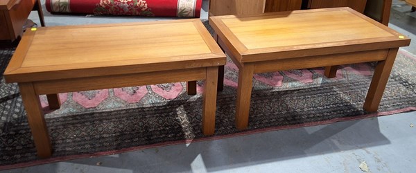 Lot 312 - LAMP TABLES