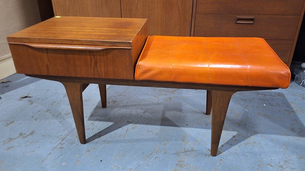 Lot 10 - TELEPHONE TABLE