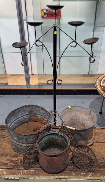 Lot 226 - RUSTIC METALWARES