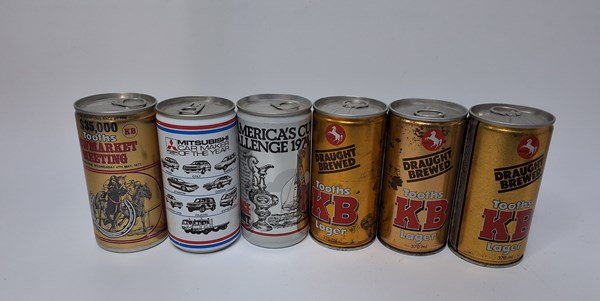 Lot 1258 - VINTAGE CANS