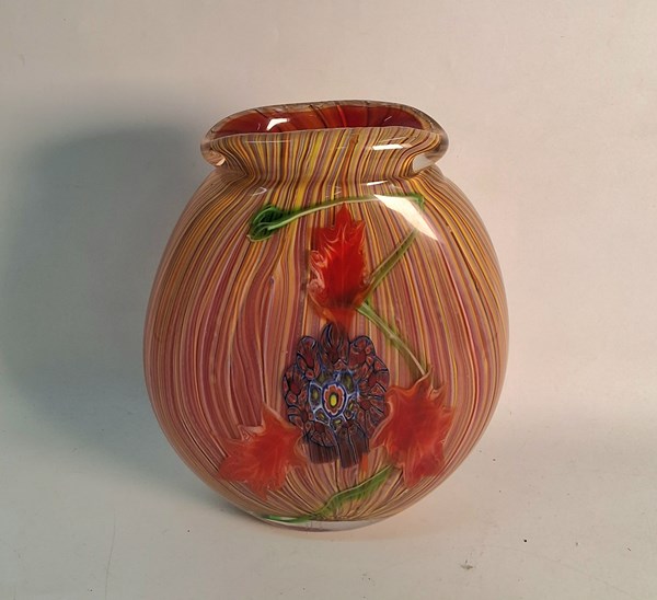 Lot 1373 - MILLEFIORI VASE