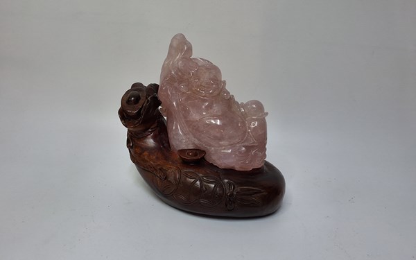 Lot 1245 - BUDDHA FIGURE