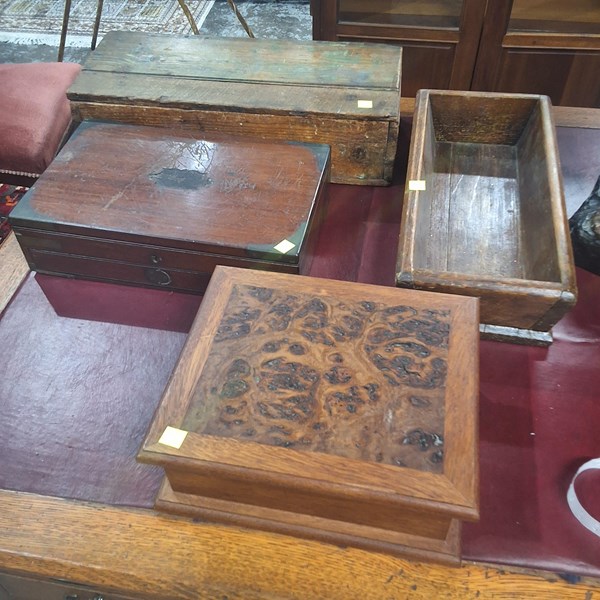 Lot 67 - WOODEN BOXES