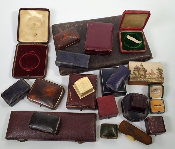 Lot 1380 - JEWELLERY BOXES
