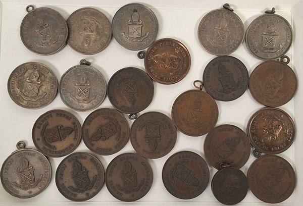 Lot 1105 - SCHOOL MEDALLIONS