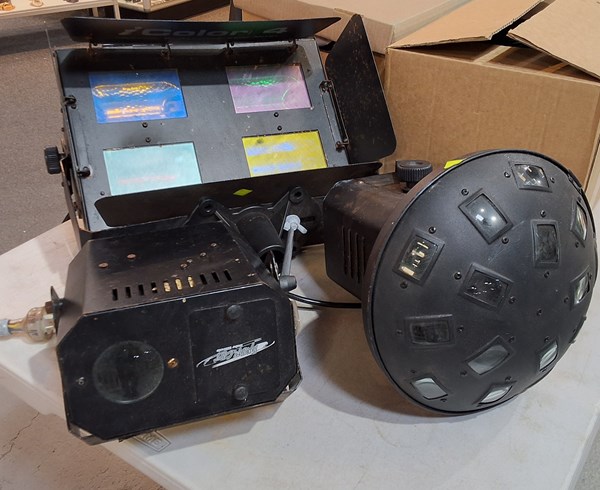 Lot 341 - STAGE / DISCO LIGHTING