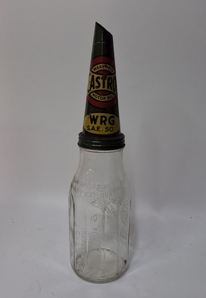 Lot 1492 - CASTROL BOTTLE