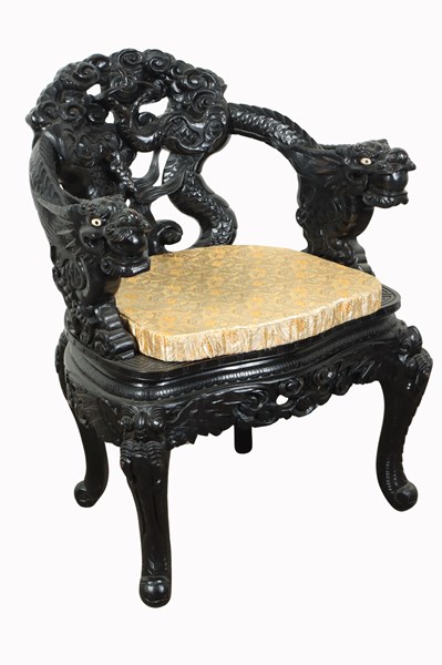 Lot 59 - CHINESE ARMCHAIR