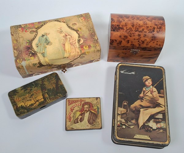 Lot 1320 - BOXES & TINS