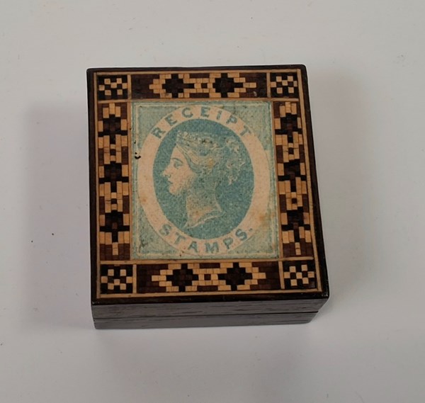 Lot 1031 - STAMP BOX