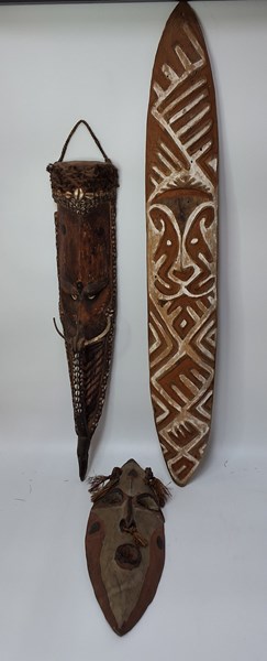 Lot 1117 - TRIBAL MASKS