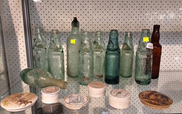 Lot 1319 - BOTTLES & JARS