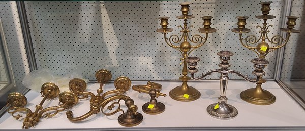 Lot 1324 - CANDLESTICKS