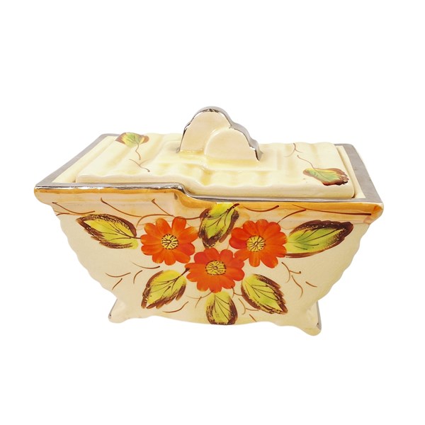 Lot 19 - ARTHUR WOOD BISCUIT BARREL