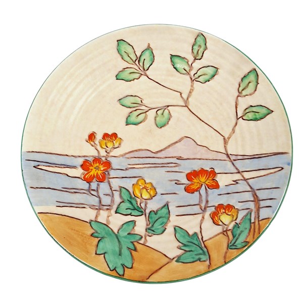 Lot 78 - CROWN DEVON WALL PLATE