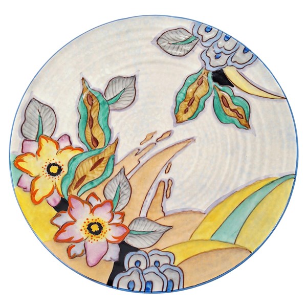 Lot 75 - CROWN DEVON WALL PLATE