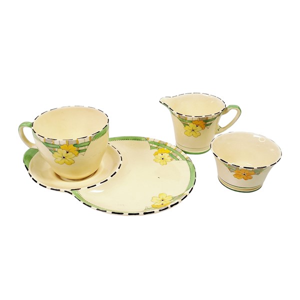 Lot 68 - CROWN DEVON TENNIS SET