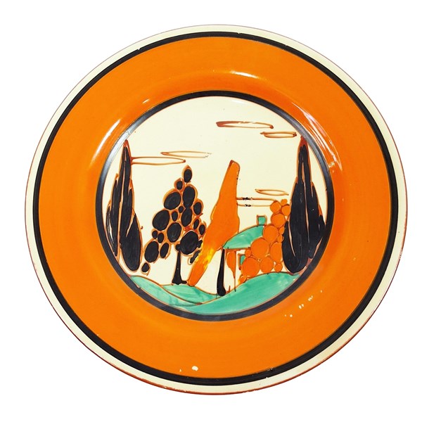 Lot 45 - CLARICE CLIFF PLATE