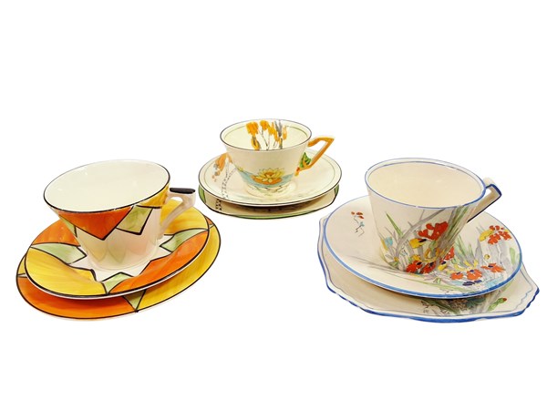 Lot 18 - ART DECO TRIOS