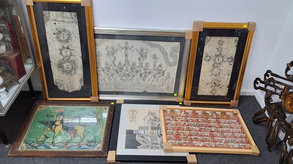 Lot 1515 - BALINESE ARTWORKS