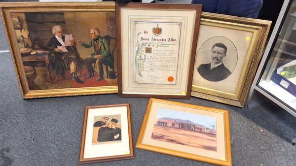 Lot 1509 - ARTWORKS AND FRAMES