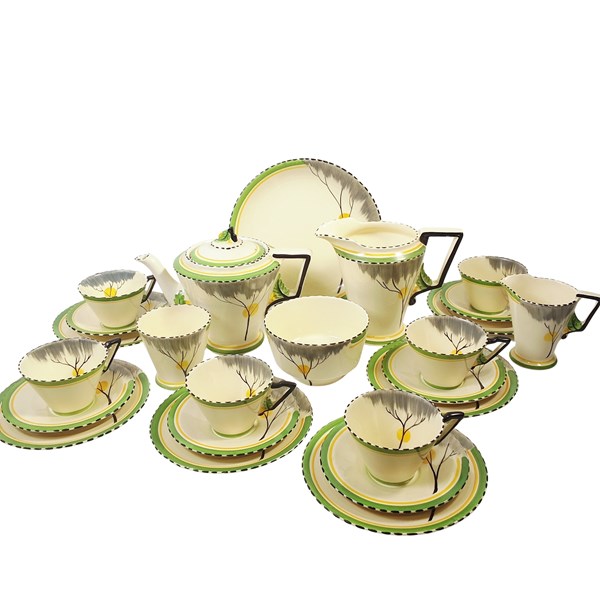 Lot 4 - BURLEIGH WARE TEA SERVICE