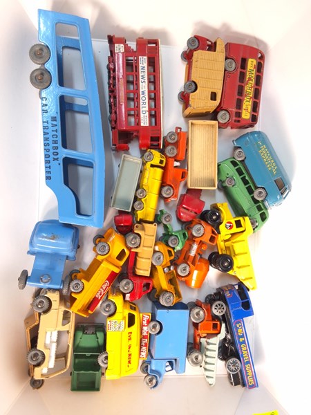 Lot 1301 - LESNEY DIECAST VEHICLES