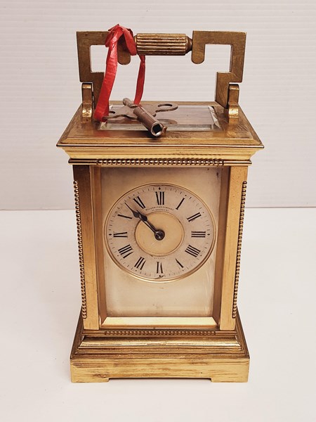 Lot 1240 - CARRIAGE CLOCK