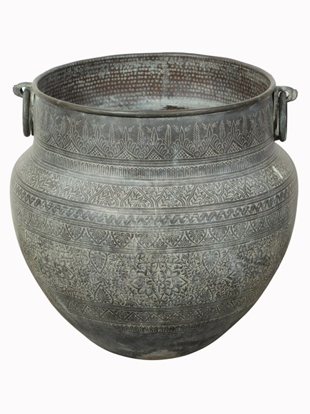 Lot 51 - IRON PLANTER POT