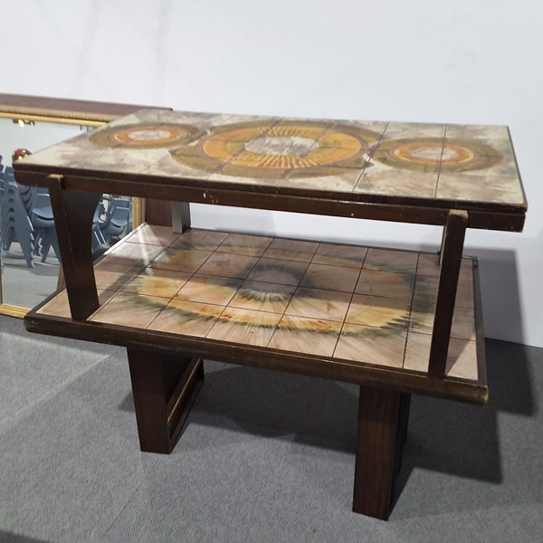 Lot 280 - TILE TOP TABLES