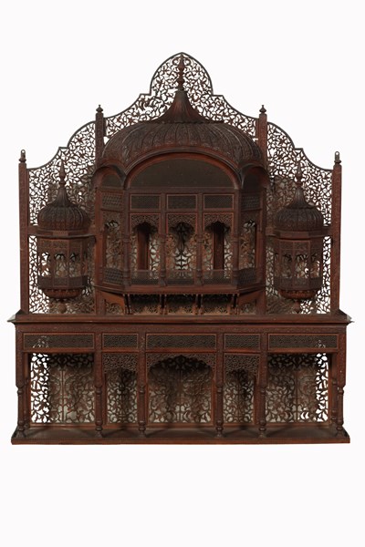 Lot 54 - ANGLO-INDIAN OVERMANTEL