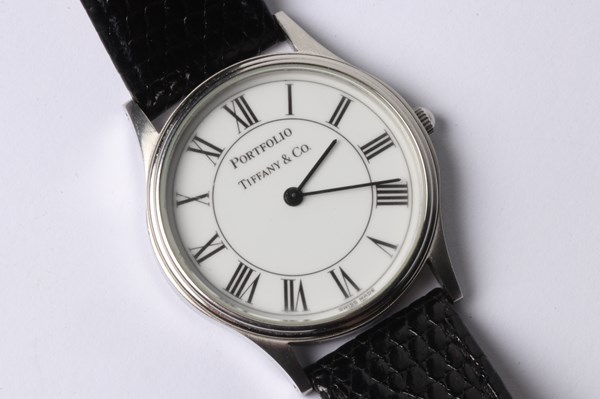 Lot 1039 - TIFFANY & CO WRIST WATCH