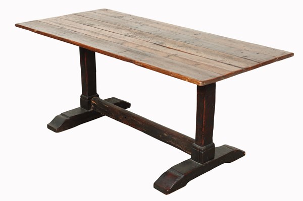 Lot 121 - RUSTIC PINE TABLE