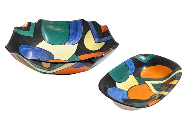 Lot 83 - CROWN DEVON BOWLS