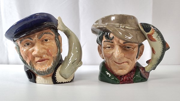 Lot 1347 - ROYAL DOULTON CHARACTER JUGS