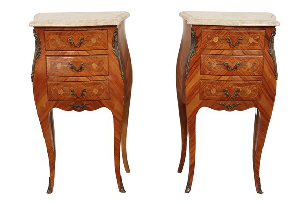 Lot 65 - PAIR OF BEDSIDE DRAWERS