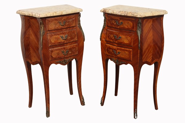 Lot 74 - PAIR OF BEDSIDE DRAWERS