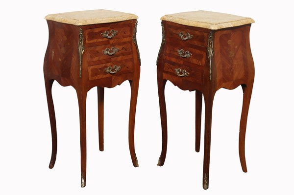 Lot 24 - PAIR OF BEDSIDE DRAWERS