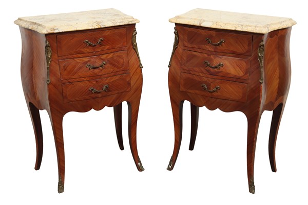 Lot 170 - PAIR OF BEDSIDE DRAWERS